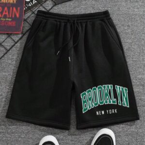 Manfinity Dauomo Hombres Shorts con estampado